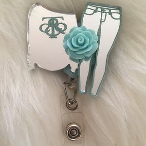 Mirrored ID Badge 🥰 Reel